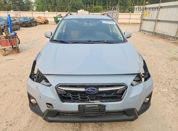 JF2GTACC2L9216919 2020 SUBARU CROSSTREK Blue Front view