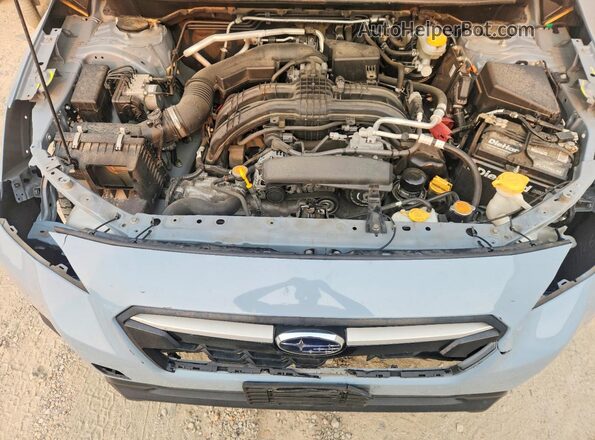 JF2GTACC2L9216919 2020 SUBARU CROSSTREK Blue Rear interior view