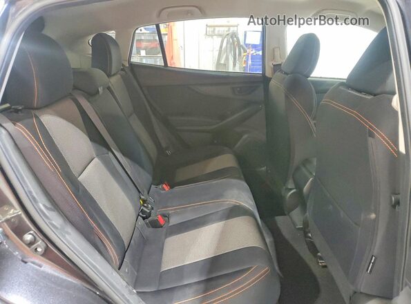 JF2GTACC3K8233734 2019 SUBARU CROSSTREK Gray Widok tylnych siedzeń