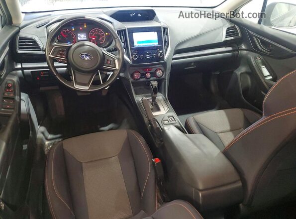 JF2GTACC3K8233734 2019 SUBARU CROSSTREK Gray Widok deski rozdzielczej