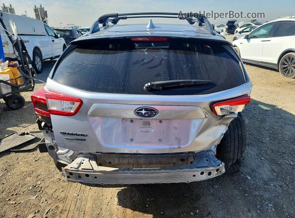 JF2GTACC3K8248413 2019 SUBARU CROSSTREK Silver Widok z tyłu