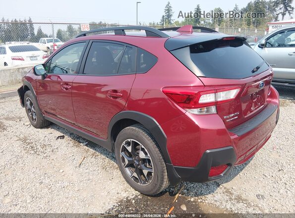 JF2GTACC3K8304057 2019 SUBARU CROSSTREK Red Հետևի ձախ