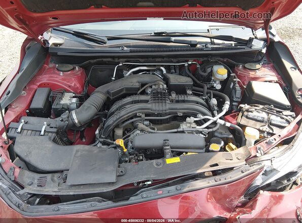 JF2GTACC3K8304057 2019 SUBARU CROSSTREK Red Հետևի տեսք