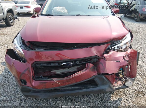 JF2GTACC3K8304057 2019 SUBARU CROSSTREK Red Դիմացի տեսք