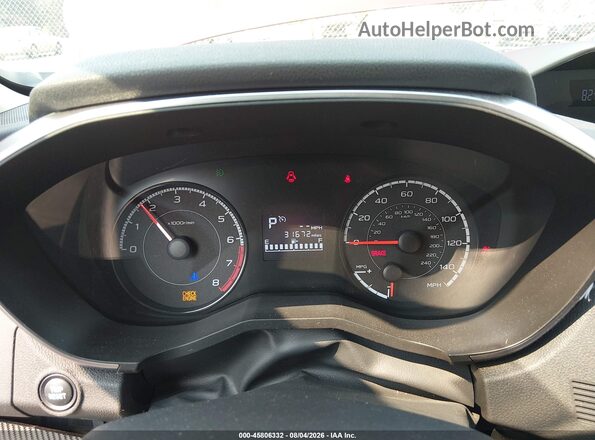 JF2GTACC3K8304057 2019 SUBARU CROSSTREK Red Հետևի նստատեղերի տեսք