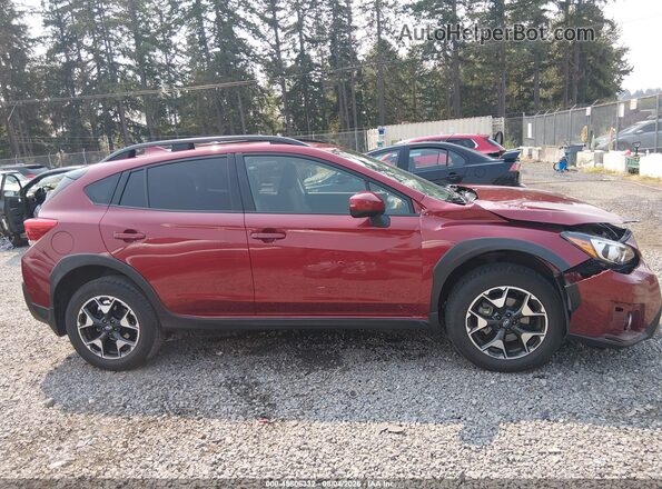 JF2GTACC3K8304057 2019 SUBARU CROSSTREK Red Սալոնի 360 աստիճան տեսք