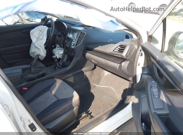 JF2GTACC3K9289098 2019 SUBARU CROSSTREK White Սալոնի դիմացի տեսք