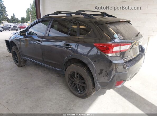 JF2GTACC3KH281668 2019 SUBARU CROSSTREK Gray Trasero izquierdo