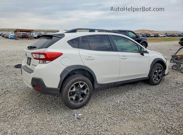 JF2GTACC3KH290399 2019 SUBARU CROSSTREK Белый Задняя правая четверть