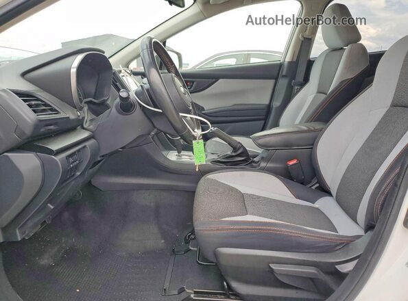 JF2GTACC3KH290399 2019 SUBARU CROSSTREK Белый Вид салона спереди