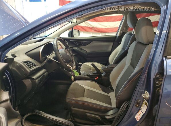 JF2GTACC3L9266101 2020 SUBARU CROSSTREK Blue Front interior view
