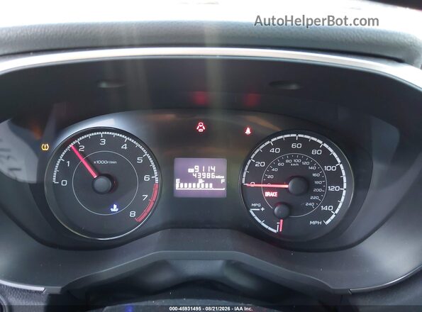 JF2GTACC3LG263615 2020 SUBARU CROSSTREK Gray უკანა სავარძლების ხედი