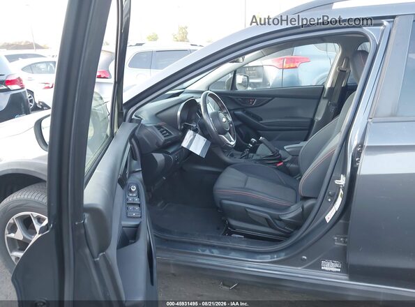JF2GTACC3LG263615 2020 SUBARU CROSSTREK Gray წინა სალონის ხედი