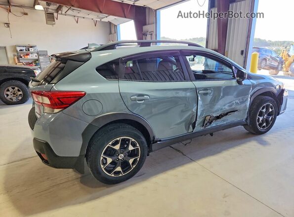 JF2GTACC4JH221560 2018 SUBARU CROSSTREK Серый Задняя правая четверть