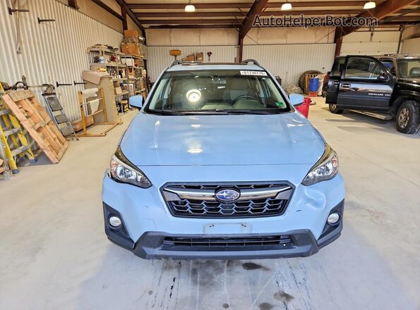 JF2GTACC4JH221560 2018 SUBARU CROSSTREK Серый Вид спереди