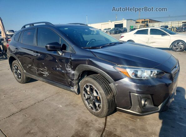 JF2GTACC4K8282277 2019 SUBARU CROSSTREK Gray Delantero derecho