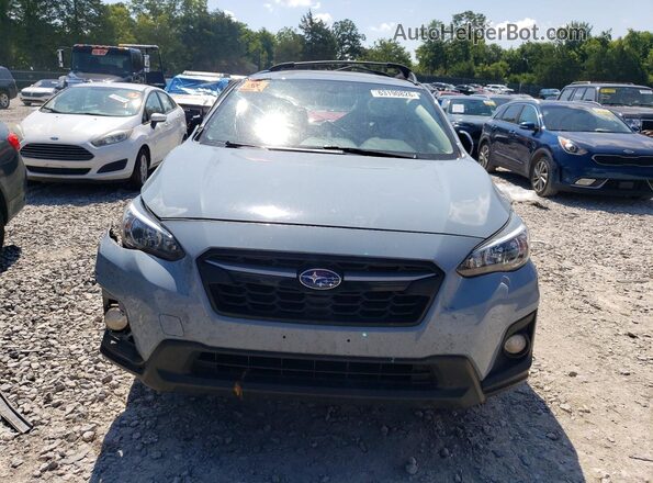 JF2GTACC4K8327184 2019 SUBARU CROSSTREK Blue Вид спереду