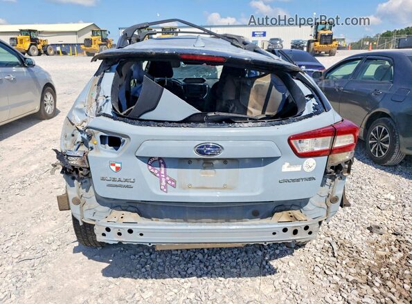 JF2GTACC4K8327184 2019 SUBARU CROSSTREK Blue Вид ззаду