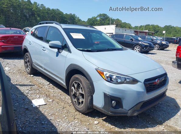 JF2GTACC5JH208039 2018 SUBARU CROSSTREK Бирюзовый Вид задней части салона
