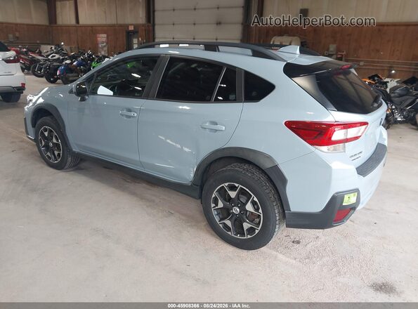 JF2GTACC5JH289091 2018 SUBARU CROSSTREK Gray Задня ліва чверть