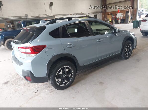 JF2GTACC5JH289091 2018 SUBARU CROSSTREK Gray Задня права чверть