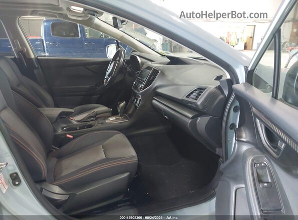 JF2GTACC5JH289091 2018 SUBARU CROSSTREK Gray Вид салону спереду