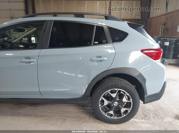 JF2GTACC5JH289091 2018 SUBARU CROSSTREK Gray Вид спереду