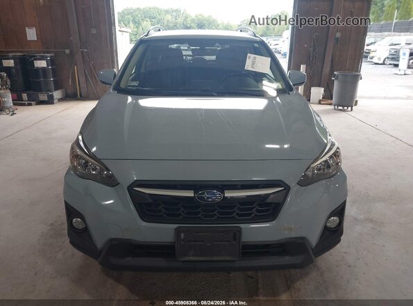 JF2GTACC5JH289091 2018 SUBARU CROSSTREK Gray Вид щитка приладів