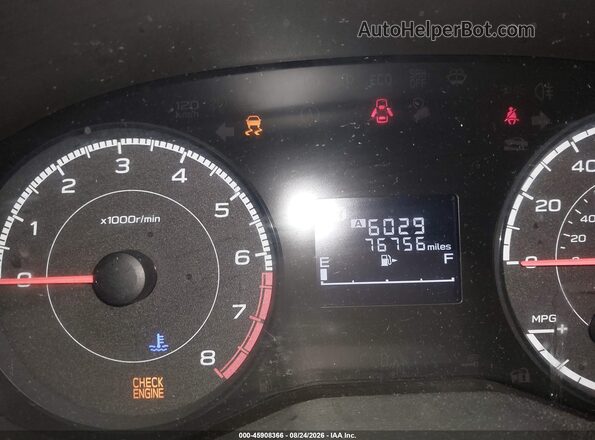 JF2GTACC5JH289091 2018 SUBARU CROSSTREK Gray 