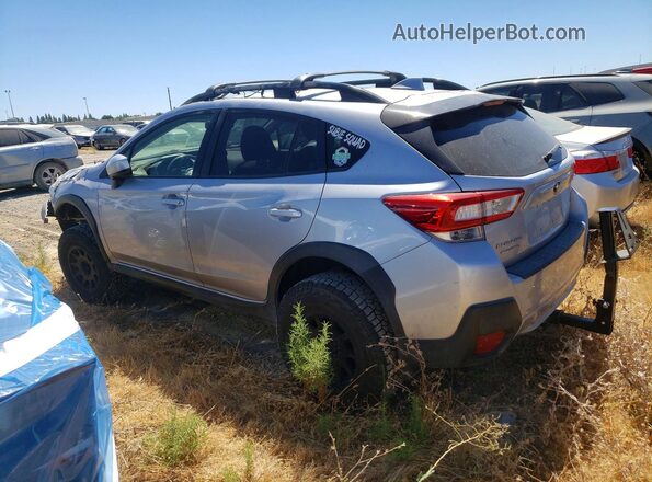 JF2GTACC5K9215052 2019 SUBARU CROSSTREK Silver Հետևի ձախ