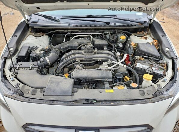 JF2GTACC6JH296907 2018 SUBARU CROSSTREK White Շարժիչի բաժամունքի տեսք