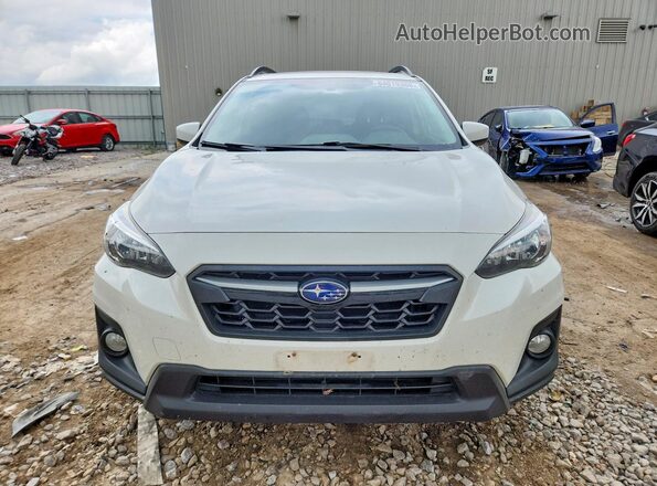 JF2GTACC6JH296907 2018 SUBARU CROSSTREK White Դիմացի տեսք