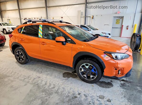 JF2GTACC6K8255498 2019 SUBARU CROSSTREK Orange Przód prawy