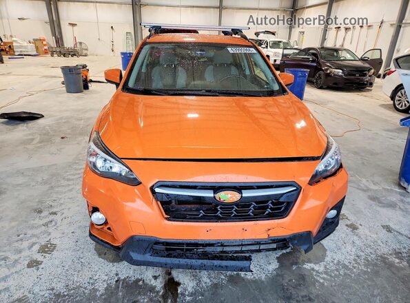 JF2GTACC6K8255498 2019 SUBARU CROSSTREK Orange Widok z przodu