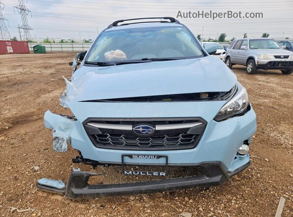 JF2GTACC6K8391582 2019 SUBARU CROSSTREK Синий Вид спереди