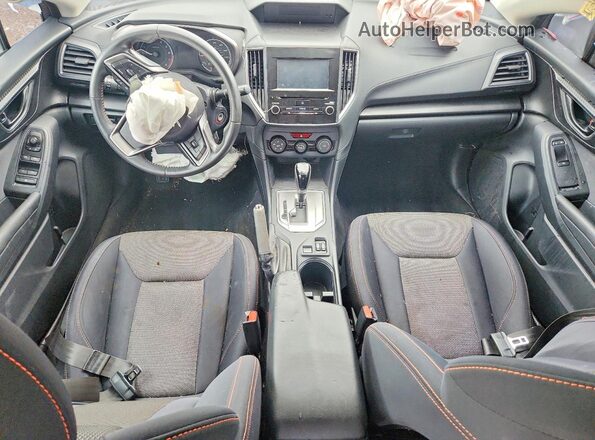 JF2GTACC6K8391582 2019 SUBARU CROSSTREK Синий Вид панели приборов
