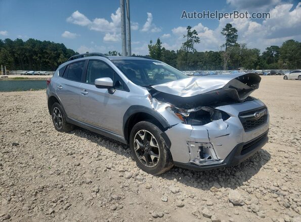 JF2GTACC7K8310153 2019 SUBARU CROSSTREK Серебряный Вид сзади