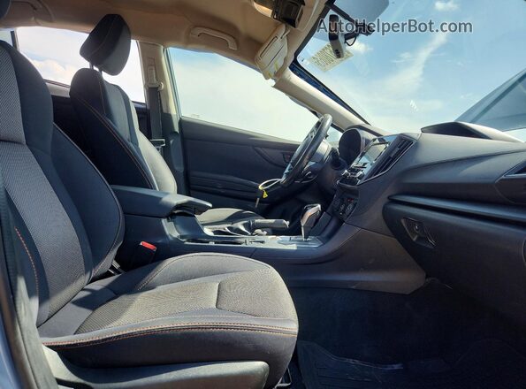 JF2GTACC7KH337725 2019 SUBARU CROSSTREK Blue Widok wnętrza z przodu