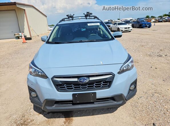 JF2GTACC7KH337725 2019 SUBARU CROSSTREK Blue Widok z przodu