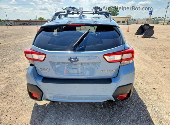 JF2GTACC7KH337725 2019 SUBARU CROSSTREK Blue Widok z tyłu