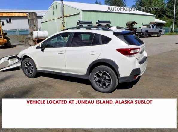 JF2GTACC7KH375942 2019 SUBARU CROSSTREK Белый Задняя левая четверть