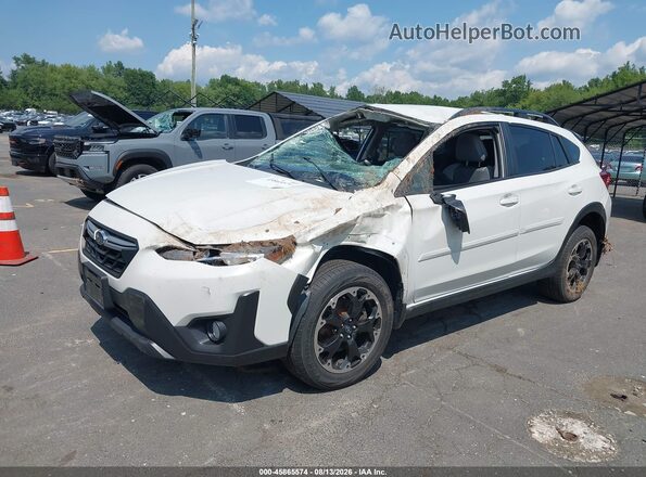JF2GTACC7NG252460 2022 SUBARU CROSSTREK White Передня ліва чверть