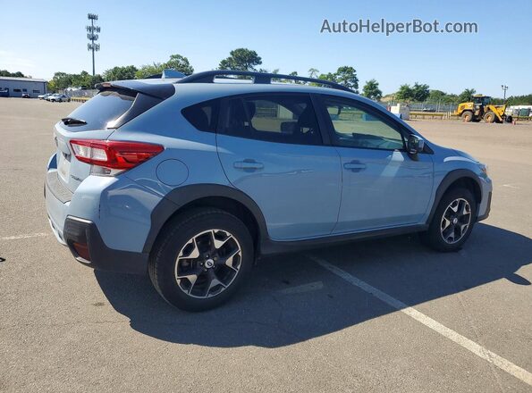 JF2GTACC8JH269031 2018 SUBARU CROSSTREK Blue Задня права чверть