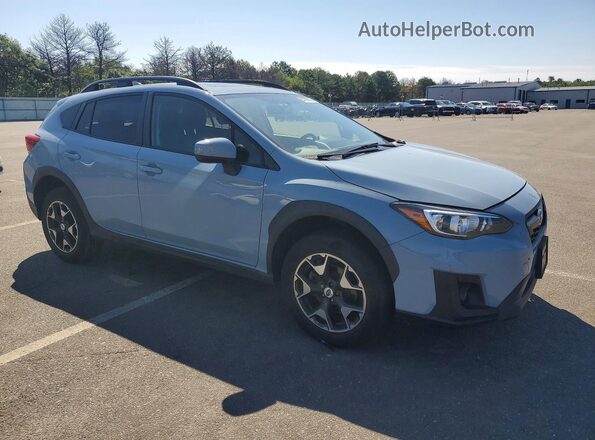 JF2GTACC8JH269031 2018 SUBARU CROSSTREK Blue Передня права чверть