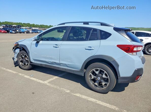 JF2GTACC8JH269031 2018 SUBARU CROSSTREK Blue Задня ліва чверть