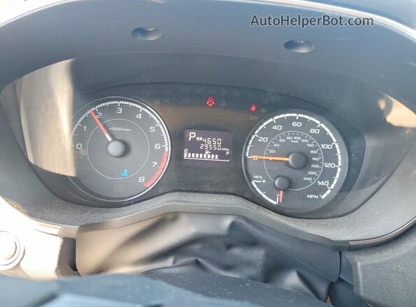 JF2GTACC8JH269031 2018 SUBARU CROSSTREK Blue Вид щитка приладів