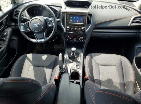 JF2GTACC8M9211256 2021 SUBARU CROSSTREK Silver Առջևի վահանակի տեսք