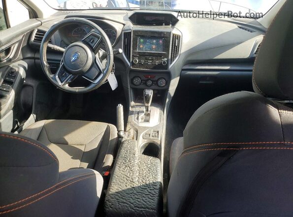 JF2GTACC9K8230949 2019 SUBARU CROSSTREK Blue Vista del salpicadero