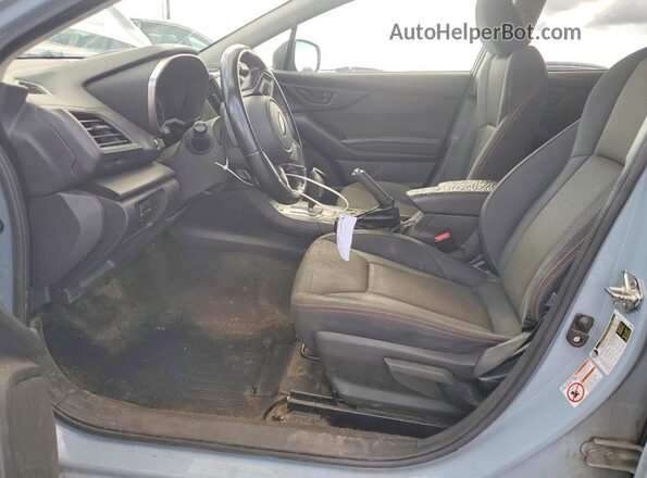 JF2GTACC9K8230949 2019 SUBARU CROSSTREK Blue Vista interior delantera