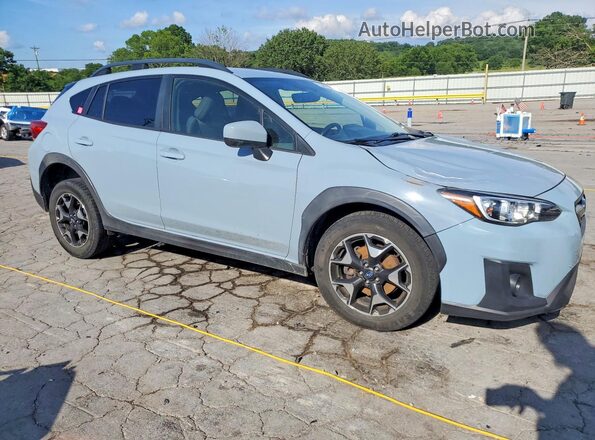 JF2GTACC9K8230949 2019 SUBARU CROSSTREK Blue Delantero derecho